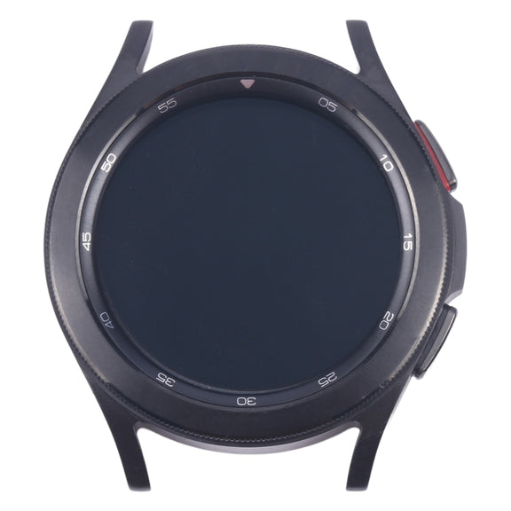 Original LCD Screen Digitizer Full Assembly with Frame for Samsung Galaxy Watch4 Classic 42mm SM-R880/R885 (Black)