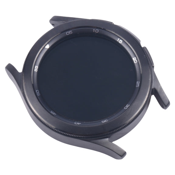 Original LCD Screen Digitizer Full Assembly with Frame for Samsung Galaxy Watch4 Classic 42mm SM-R880/R885 (Black)