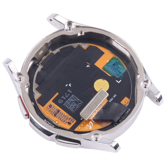 Original LCD Screen Digitizer Full Assembly with Frame for Samsung Galaxy Watch4 Classic 42mm SM-R880/R885 (Silver)