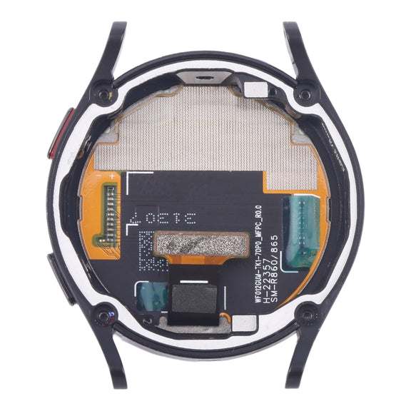 Original LCD Screen Digitizer Full Assembly with Frame for Samsung Galaxy Watch4 40mm SM-R860/R865 (Black)