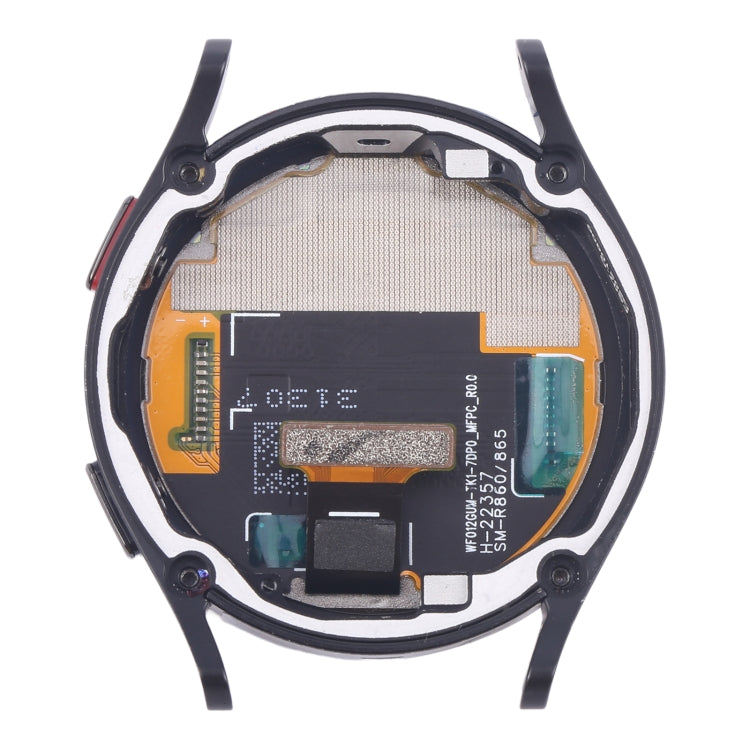 Original LCD Screen Digitizer Full Assembly with Frame for Samsung Galaxy Watch4 40mm SM-R860/R865 (Black)