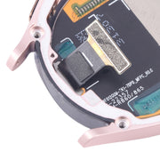 Original LCD Screen Digitizer Full Assembly with Frame for Samsung Galaxy Watch4 40mm SM-R860/R865 (Pink)