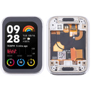 For Xiaomi Mi Band 8 Pro Original LCD Screen Digitizer Full Assembly with Frame (Silver)