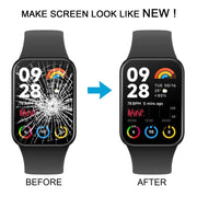 For Xiaomi Mi Band 8 Pro Original LCD Screen Digitizer Full Assembly with Frame (Silver)