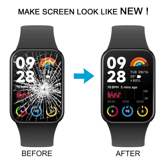 For Xiaomi Mi Band 8 Pro Original LCD Screen Digitizer Full Assembly with Frame (Silver)