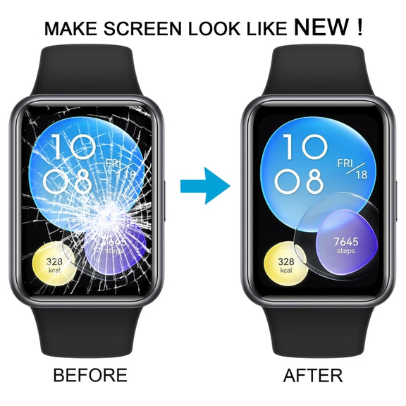 For Huawei Watch Fit 2 Original LCD Screen Digitizer Full Assembly with Frame (Gold)
