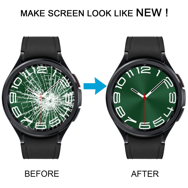 For Samsung Galaxy Watch6 Classic 47mm SM-R960 Original Front Screen Outer Glass Lens