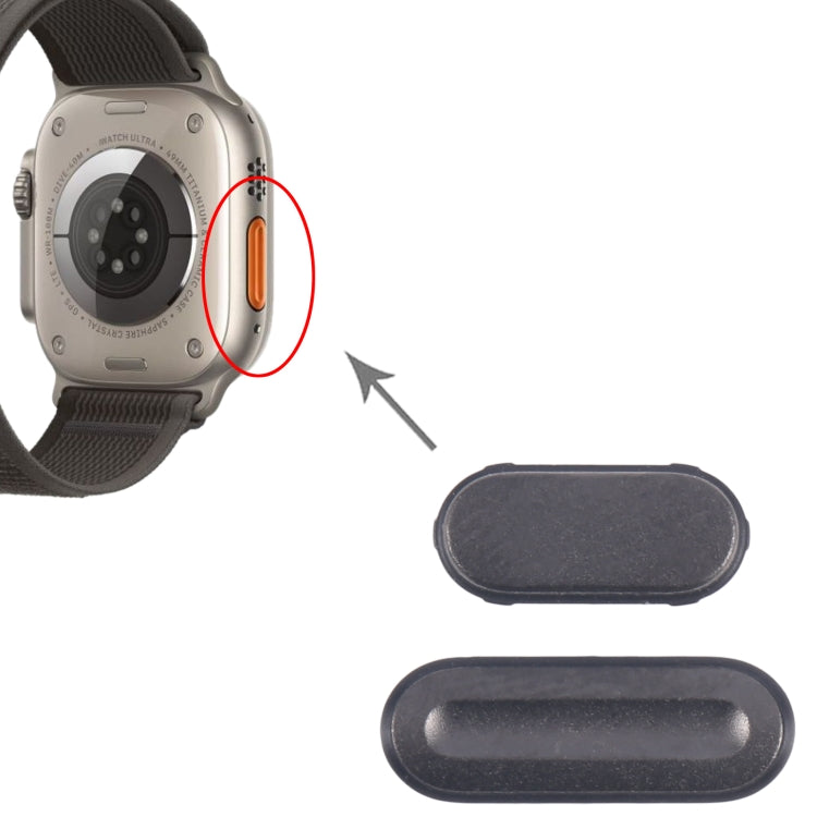 For Apple Watch Ultra 2 49mm A2986 A2987 Power Button (Black)
