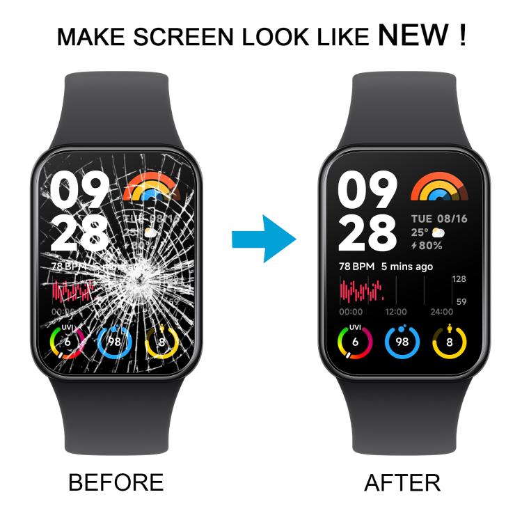 For Xiaomi Mi Band 8 Pro Original Front Screen Outer Glass Lens