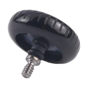 For Apple Watch Series 10 42mm / 46mm Watch Crown Nut Replacement (Black)