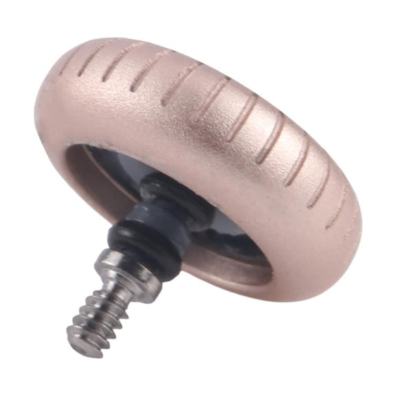 For Apple Watch Series 10 42mm / 46mm Watch Crown Nut Replacement (Gold)