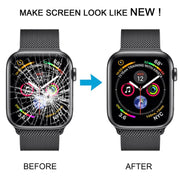 For Apple Watch Series 4 / 5 / 6 40mm Sapphire Material Front Screen Outer Glass Lens with OCA