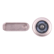 For Apple Watch Series 9 41mm / 45mm LTE Version Watch Crown Nut / Power Button Set (Pink)