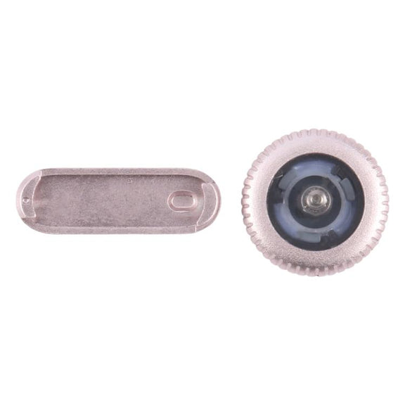 For Apple Watch Series 9 41mm / 45mm LTE Version Watch Crown Nut / Power Button Set (Pink)