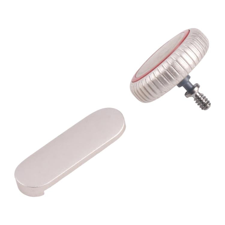 For Apple Watch Series 9 41mm / 45mm LTE Version Watch Crown Nut / Power Button Set (Starlight)