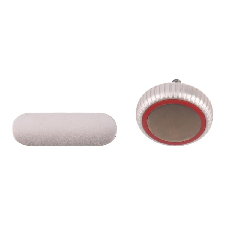 For Apple Watch Series 9 41mm / 45mm LTE Version Watch Crown Nut / Power Button Set (Starlight)