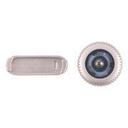 For Apple Watch Series 9 41mm / 45mm LTE Version Watch Crown Nut / Power Button Set (Starlight)