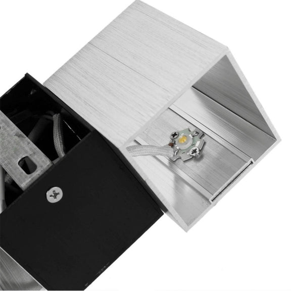 6W Stair Kitchen Bathroom Laundry Room Hallway Closet LED Wall Lamp, AC 110-240V (Warm White)