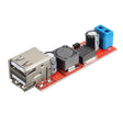 LDTR-WG0257 Dual USB 9V/12V/24V/36V to 5V Converter DC-DC 3A Step Down Power Module (Red) - Other Accessories by PMC TechLife | Online Shopping South Africa | PMC TechLife | Buy Now Pay Later Mobicred