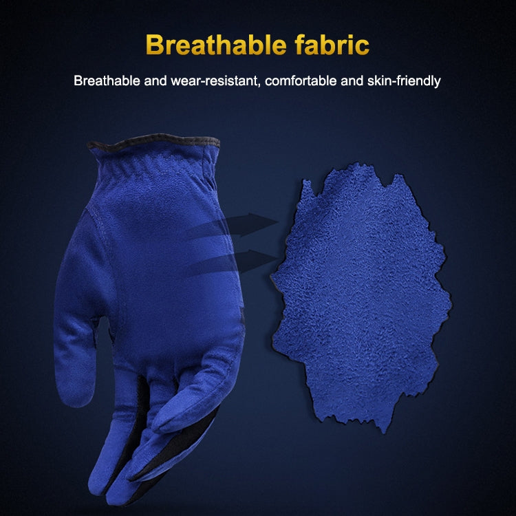 PGM Golf Microfiber Cloth Breathable Single Gloves for Men(Size: 27-Left Hand)