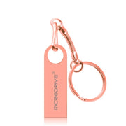MicroDrive 128GB USB 2.0 Metal Water-resistant High Speed U Disk(Pink)