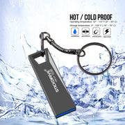STICKDRIVE 128GB USB 3.0 High Speed Mini Metal U Disk (Black)