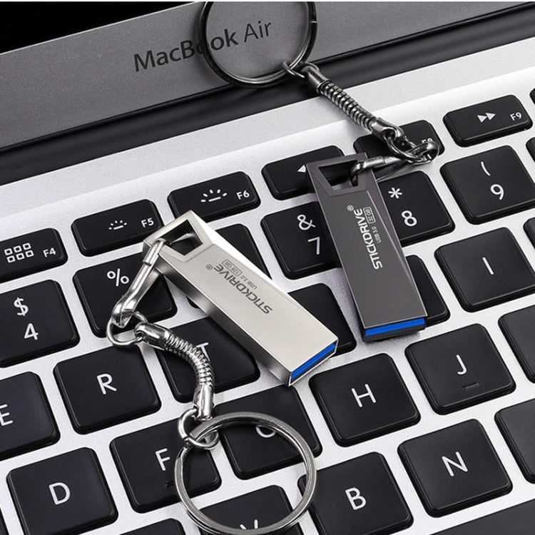 STICKDRIVE 128GB USB 3.0 High Speed Mini Metal U Disk (Black)