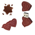 MicroDrive 128GB USB 2.0 Creative Heart Chocolate U Disk - USB Flash Drives by MicroDrive | Online Shopping South Africa | PMC TechLife | Buy Now Pay Later Mobicred