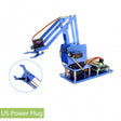 Waveshare 4-DOF Metal Robot Arm Kit for Raspberry Pi, Bluetooth / WiFi Remote Control, US Plug - free shipping - PMC TechLife - Order now!