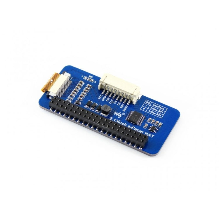 Waveshare 2.13 inch 212x104 Pixel Three-color E-Ink Display HAT (B) for Raspberry Pi