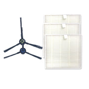 XI280 1 Pair I258 Side Brush + 3 PCS I206 Filter for ILIFE V8S