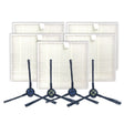 XI283 2 Pair I258 Side Brushes + 5 PCS I206 Filters for ILIFE V8S - For ILIFE Accessories by PMC TechLife | Online Shopping South Africa | PMC TechLife | Buy Now Pay Later Mobicred