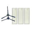 XI285 1 Pair I258 Side Brushes + 3 PCS I206 Filters for ILIFE X800 / A7 / A9 / X787 / X785 - For ILIFE Accessories by PMC TechLife | Online Shopping South Africa | PMC TechLife | Buy Now Pay Later Mobicred