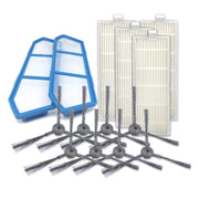 XI223 4 Pairs K614 Side Brush + 2 PCS I205 Initial Effect Filter + 4 PCS Filter I207 Kits for ILIFE A4 / A4S / A6