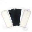 XI215 2 Pairs K614 Side Brushes + 2 PCS I207 Filters +I202 Main Brush Sets for LIFE A4 - Other Accessories by PMC TechLife | Online Shopping South Africa | PMC TechLife | Buy Now Pay Later Mobicred