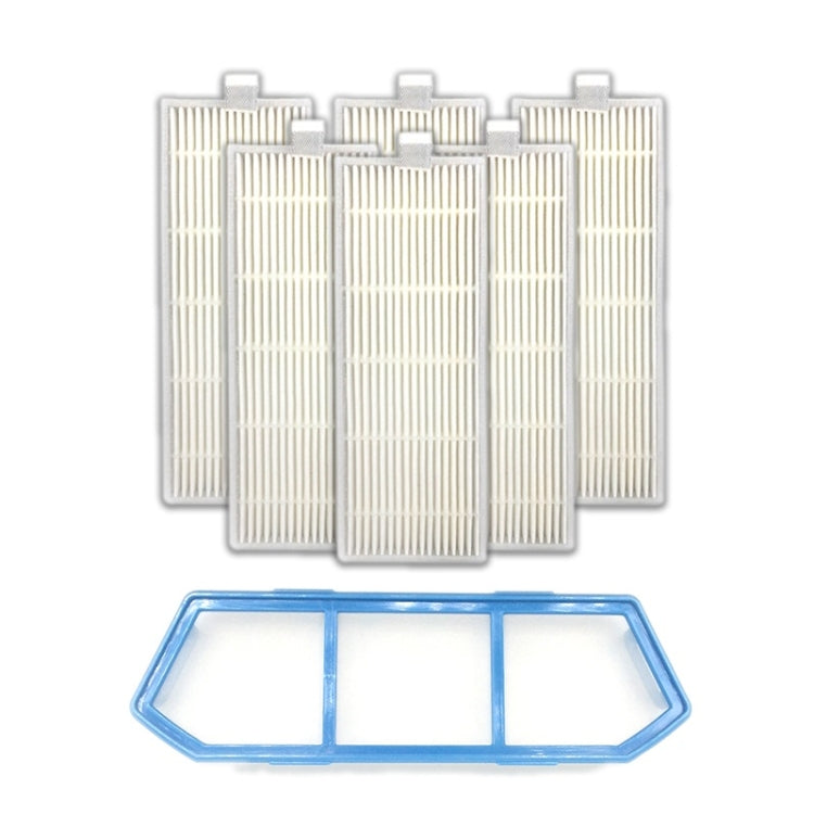 XI226 I205 Primary Filter + 6 PCS I207 Filters for ILIFE A4 / A4S / A6