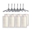 XI243 3 Pairs K614 Side Brushes + 8 PCS I208 Filters Set for ILIFE V5S Pro / V50 / V5S - For ILIFE Accessories by PMC TechLife | Online Shopping South Africa | PMC TechLife | Buy Now Pay Later Mobicred