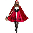 Little Red Riding Hood Costume For Adults Cosplay (Color:Red Size:L) - Clothing by PMC TechLife | Online Shopping South Africa | PMC TechLife
