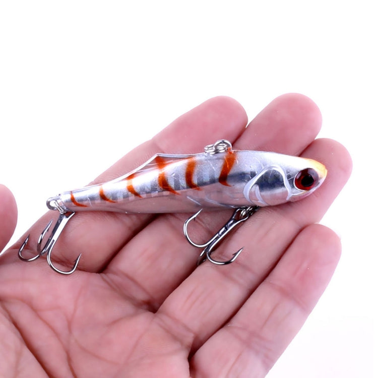 HENGJIA VI026 7cm/24g Full Swimming Layer Plastic Hard Baits Fishing Lures Set Tackle Baits, Bagged (1#)