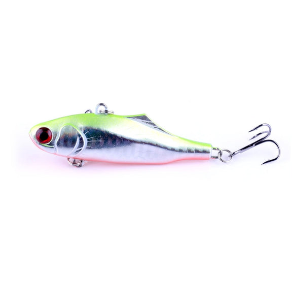 HENGJIA VI026 7cm/24g Full Swimming Layer Plastic Hard Baits Fishing Lures Set Tackle Baits, Bagged (5#)