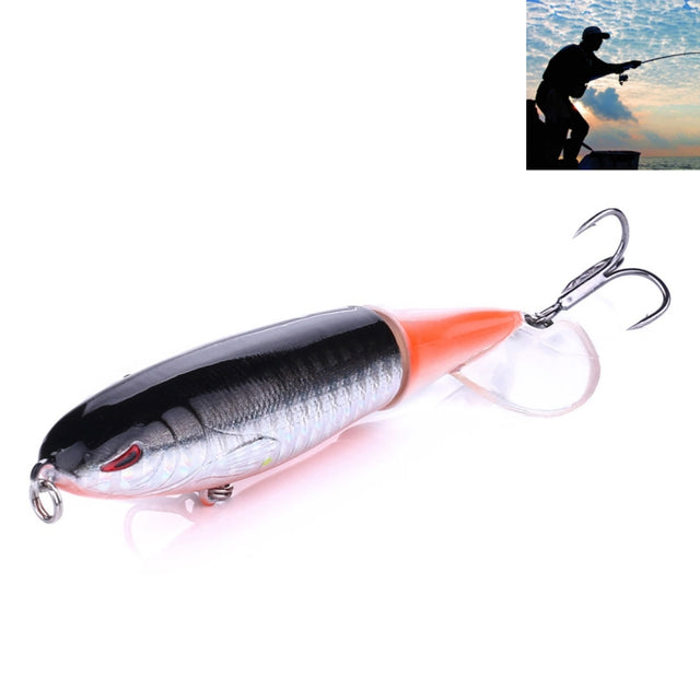 HENGJIA PE018 10cm/13g Propeller Tractor Shaped Hard Baits Fishing Lures Tackle Baits Fit Saltwater and Freshwater (1#)
