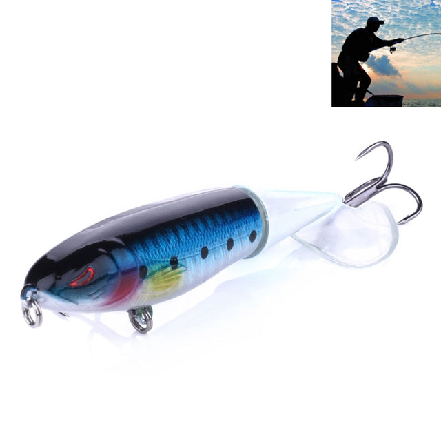 HENGJIA PE018 10cm/13g Propeller Tractor Shaped Hard Baits Fishing Lures Tackle Baits Fit Saltwater and Freshwater (2#)