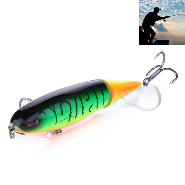 HENGJIA PE018 10cm/13g Propeller Tractor Shaped Hard Baits Fishing Lures Tackle Baits Fit Saltwater and Freshwater (4#)