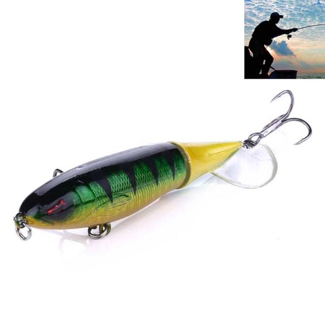 HENGJIA PE018 10cm/13g Propeller Tractor Shaped Hard Baits Fishing Lures Tackle Baits Fit Saltwater and Freshwater (5#)