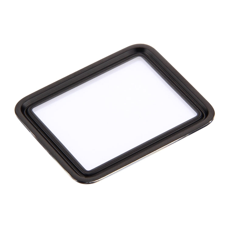 Front Screen Outer Glass Lens for Apple Watch Series 1 38mm(Black)
