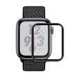 ENKAY Hat-Prince 3D Full Screen Electroplating PET Curved Heat Bending HD Screen Protector for Apple Watch Series 4 44mm(Black) - Watch Cases by ENKAY | Online Shopping South Africa | PMC TechLife | Buy Now Pay Later Mobicred