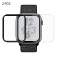 2 PCS ENKAY Hat-Prince 3D Full Screen PET + 3D Full Screen Electroplating PET Curved Heat Bending HD Screen Protector for Apple Watch Series 4 44mm - Watch Cases by ENKAY | Online Shopping South Africa | PMC TechLife | Buy Now Pay Later Mobicred