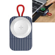 ROCK W26 Portable Magnetic Wireless Charger for Apple Watch(Blue) - free shipping - PMC TechLife - Order now!