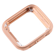 For Apple Watch Series SE 2022 40mm Stainless Steel Middle Frame Bezel Plate (Rose Gold)