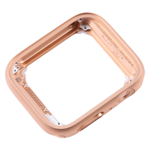 For Apple Watch Series SE 2022 40mm Stainless Steel Middle Frame Bezel Plate (Rose Gold)